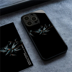 简约文艺竹子适用iPhone17苹果14promax手机壳华为p50荣耀艺术生mate60pro一加vivox90小米13三星oppo2 新中式