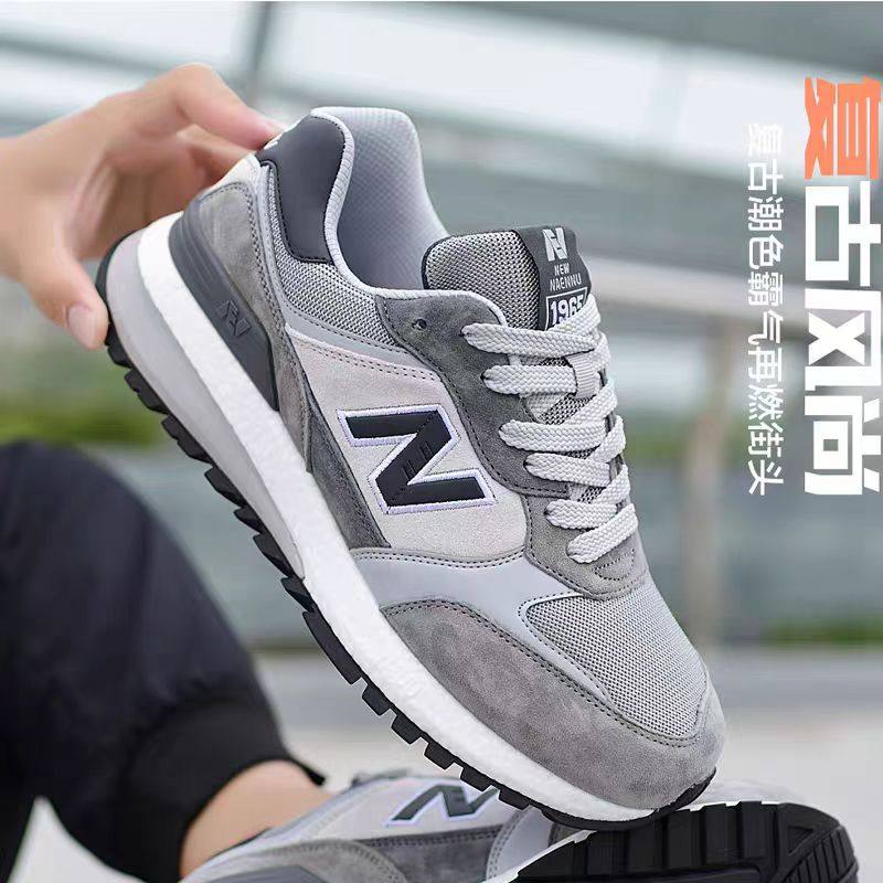 2026官方正品n字鞋男鞋春季新款休闲运动鞋男软底减震跑步鞋