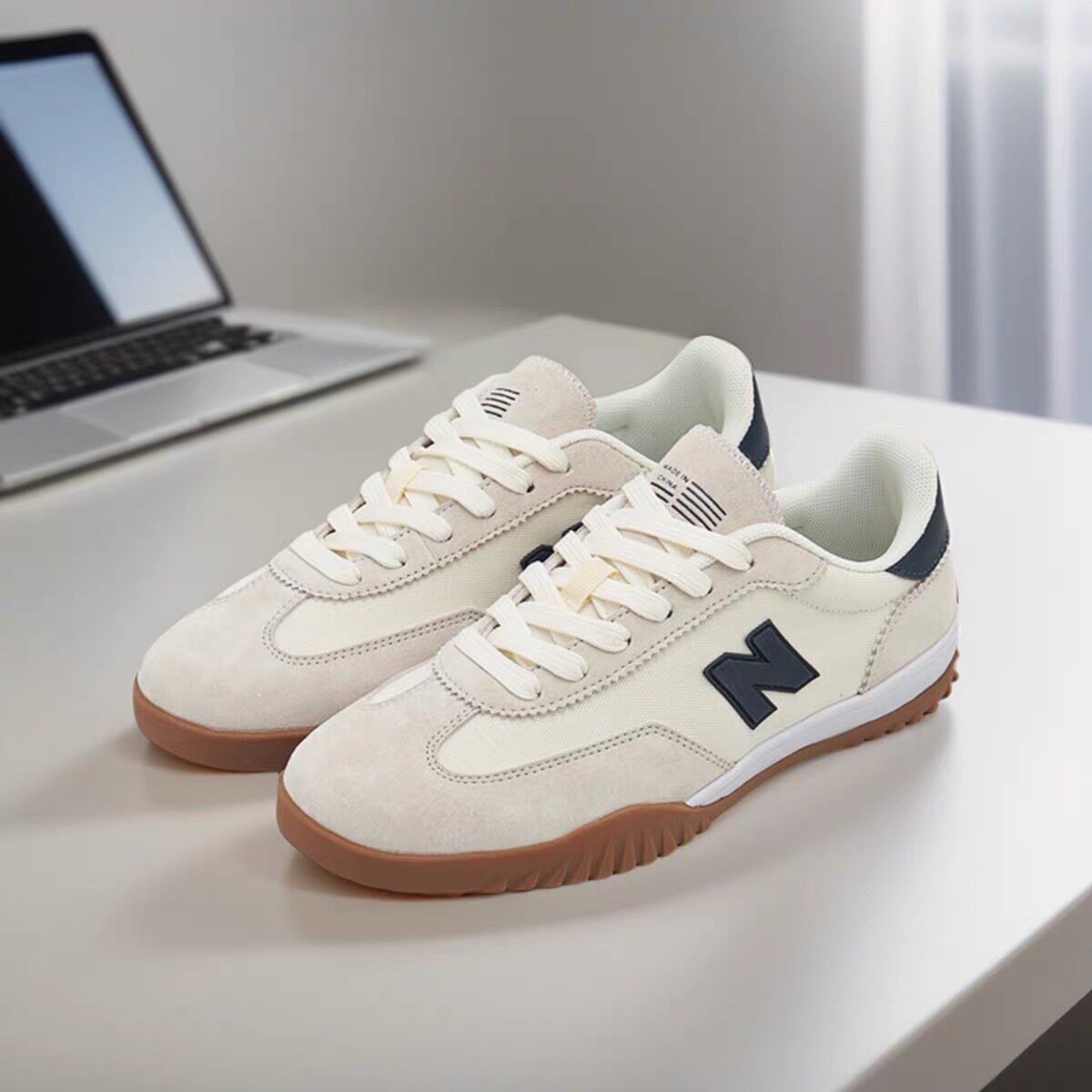 n字鞋正品阿甘鞋男女款德训复古低帮平底软底休闲运动情侣鞋