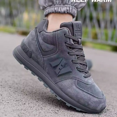 新百伦冬季新款高帮保暖运动鞋