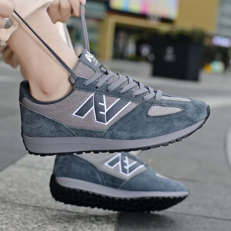 官方正品新百伦男鞋休闲运动鞋春秋新款n字鞋复古真皮女鞋跑步鞋