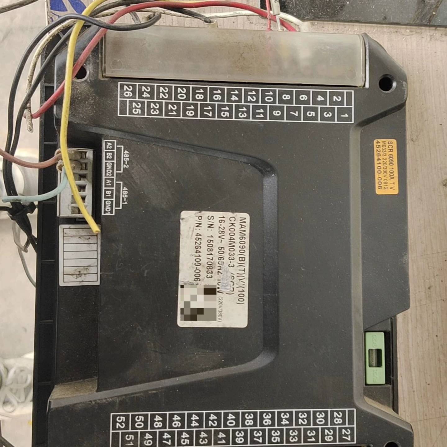 可维修螺杆空压机控制显示面板控制器MAM-6090BTV 实图拍议价