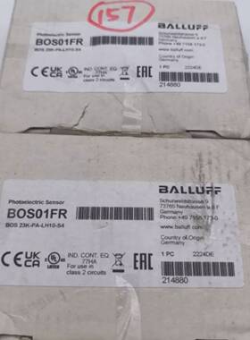 可维修BOS01FRBALLUFF光电传感器BOS01FR
