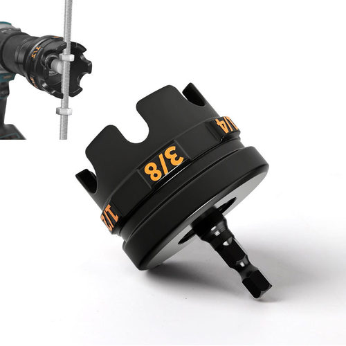 跨境Nut Zipper Drill Attachment 3d电钻螺母钻头套筒扳手工具