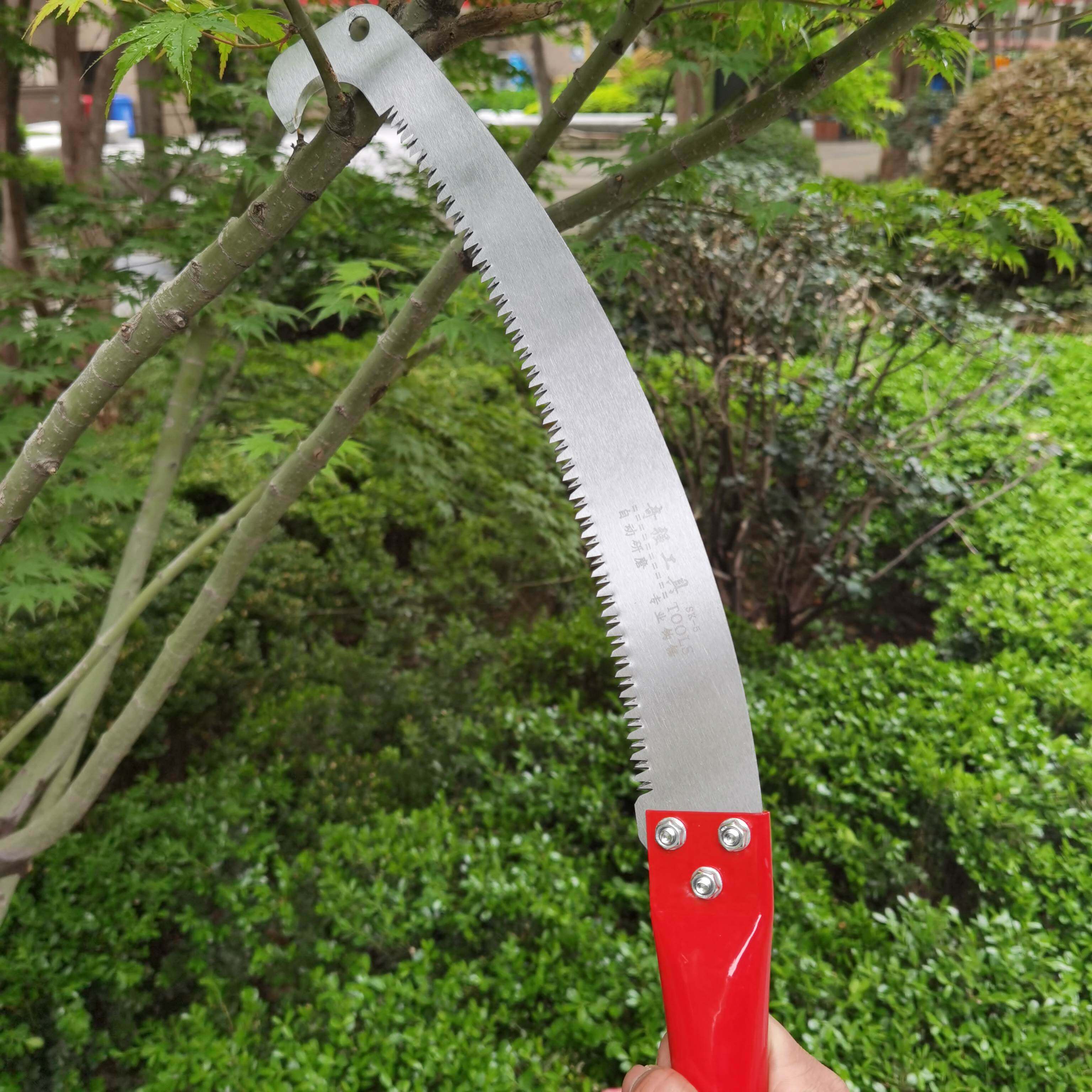 台湾大嘴鸟高枝锯园林手锯修枝锯果树锯子修花修剪木头锯树枝锯子