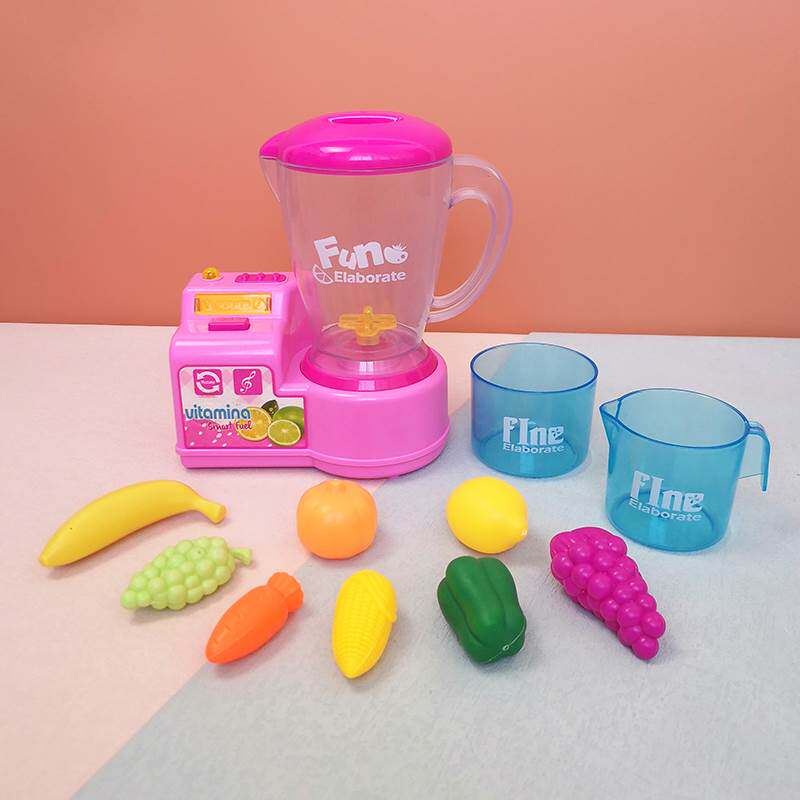 儿童厨房做饭小家电搅拌机玩具智能水果榨汁机豆浆男女过家家益智