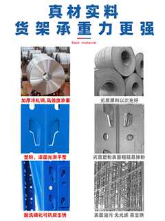 货架仓储仓库货物架多层落地快递架子家用承重储物可拆卸置物架