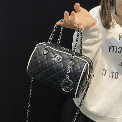 小香风25p白线保龄球包