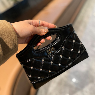 小香风nano手拿包31bag链条包女水钻手提包2026新款 包包斜挎包小