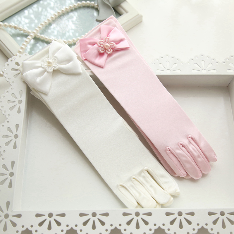 Gants pour fille en satin - Ref 2150165 Image 3