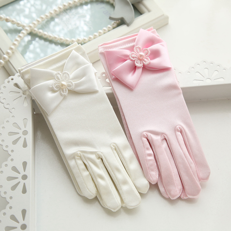 Gants pour fille en satin - Ref 2150245 Image 4