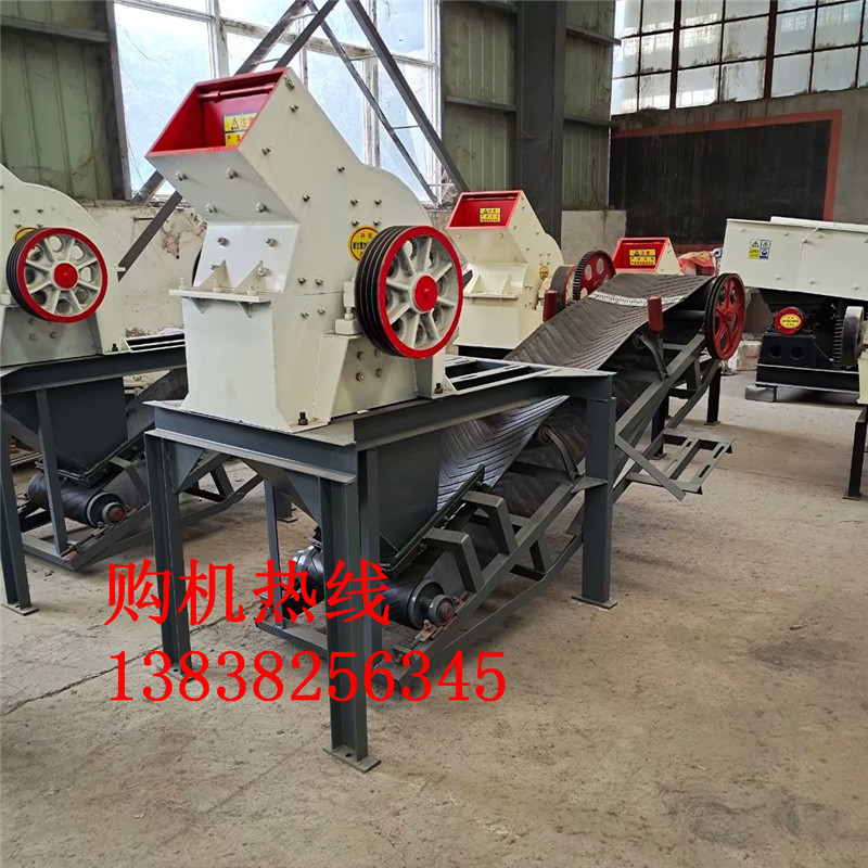 移动锤式破碎机 砖头混凝土块打砂机 小型鹅卵花岗岩石制砂机