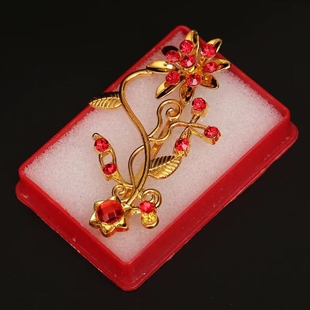 结婚庆结婚用品如意发夹如意夹 如意胸针 新娘头饰陪嫁品婚庆用品