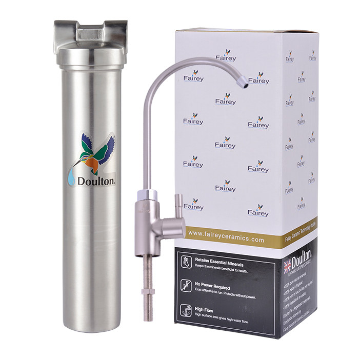 fairey道尔顿台下净水器HISM12家用直饮厨房自来水过滤器净水机