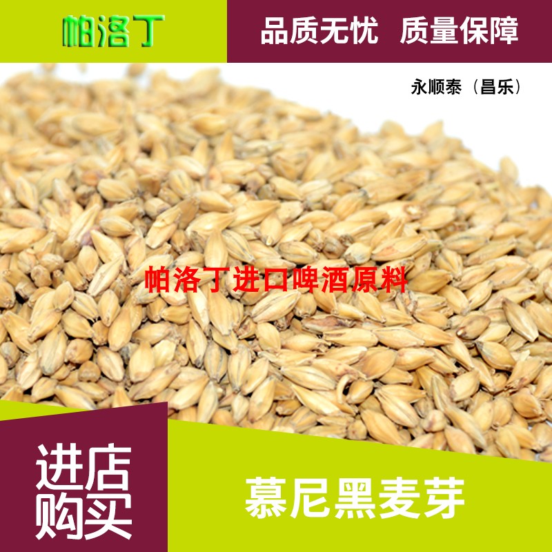 永顺泰麦芽 浅色慕尼黑麦芽10-15EBC 澳洲麦芽 精酿啤酒麦芽0.5kg