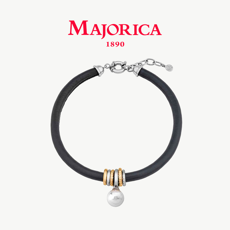 Majorica美娇丽佳珍珠项链女毛衣链高级感小众颈链搭配16mm珍珠