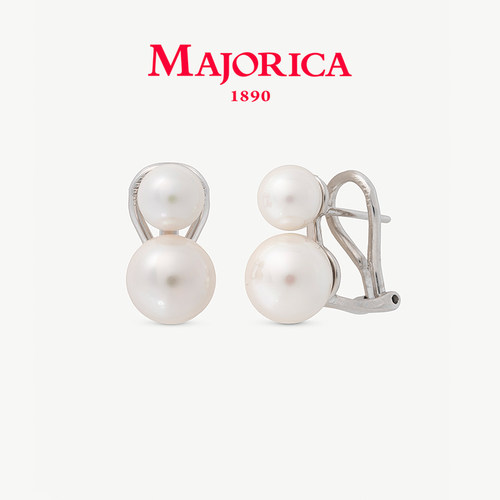 MAJORICA美娇丽佳手作珍珠耳饰