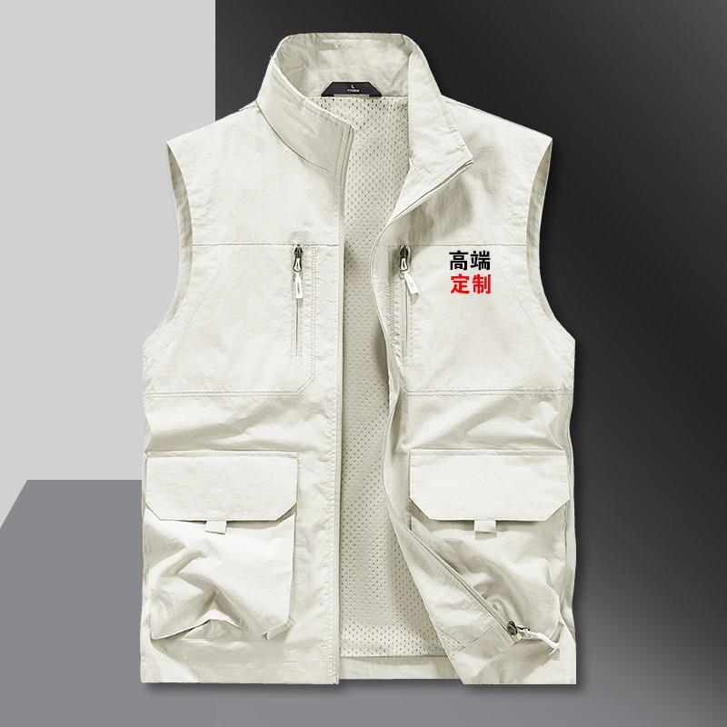 高端马甲定制工作服印字L
