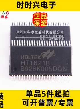 原装正品 质量保证 HT1621 HT1621B 贴片SSOP-48 LCD液晶驱动器