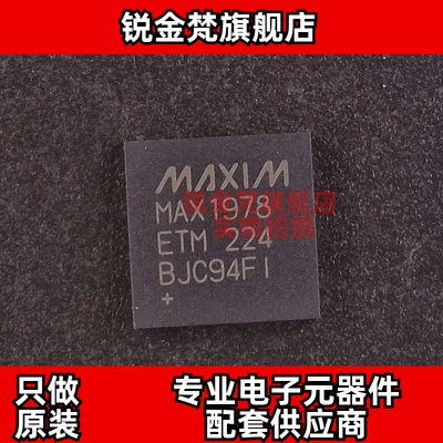 原装正品 MAX1978ETM+T 丝印MAX1978ETM 封装TQFN48 全新进口直拍