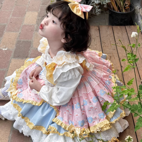 其他女童公主裙洛丽塔春秋冬卡通