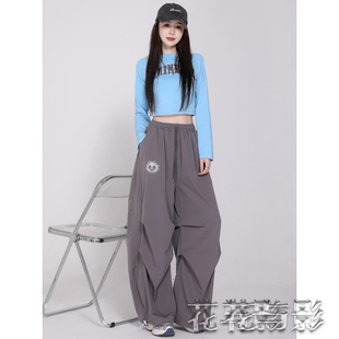 jazz跳舞街舞爵士舞服装 女舞蹈练功服演出服广场舞啦啦操运动套装