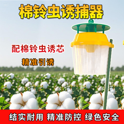 棉铃虫诱捕器棉铃虫诱芯棉花飞蛾