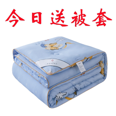 买被子送被套四季被可机洗