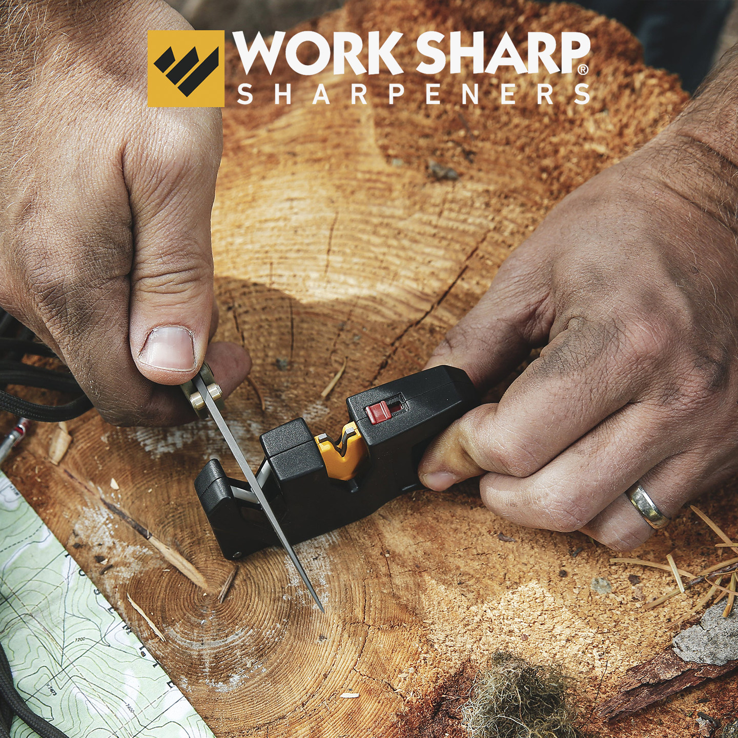 WORKSHARP肯洋葱便携式多功能磨刀器户外EDC快速锋利度陶瓷金刚石