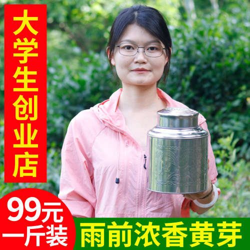 大份量一斤装霍山黄芽茶农直供茶
