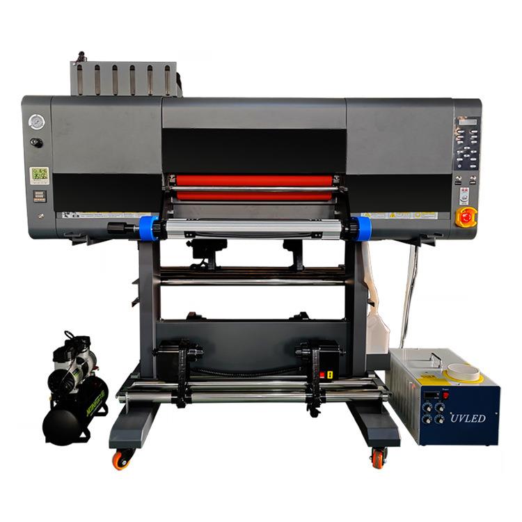 三头i1600水晶标打印机uv卷材烫金转印贴玻璃木板标签贴文化贴