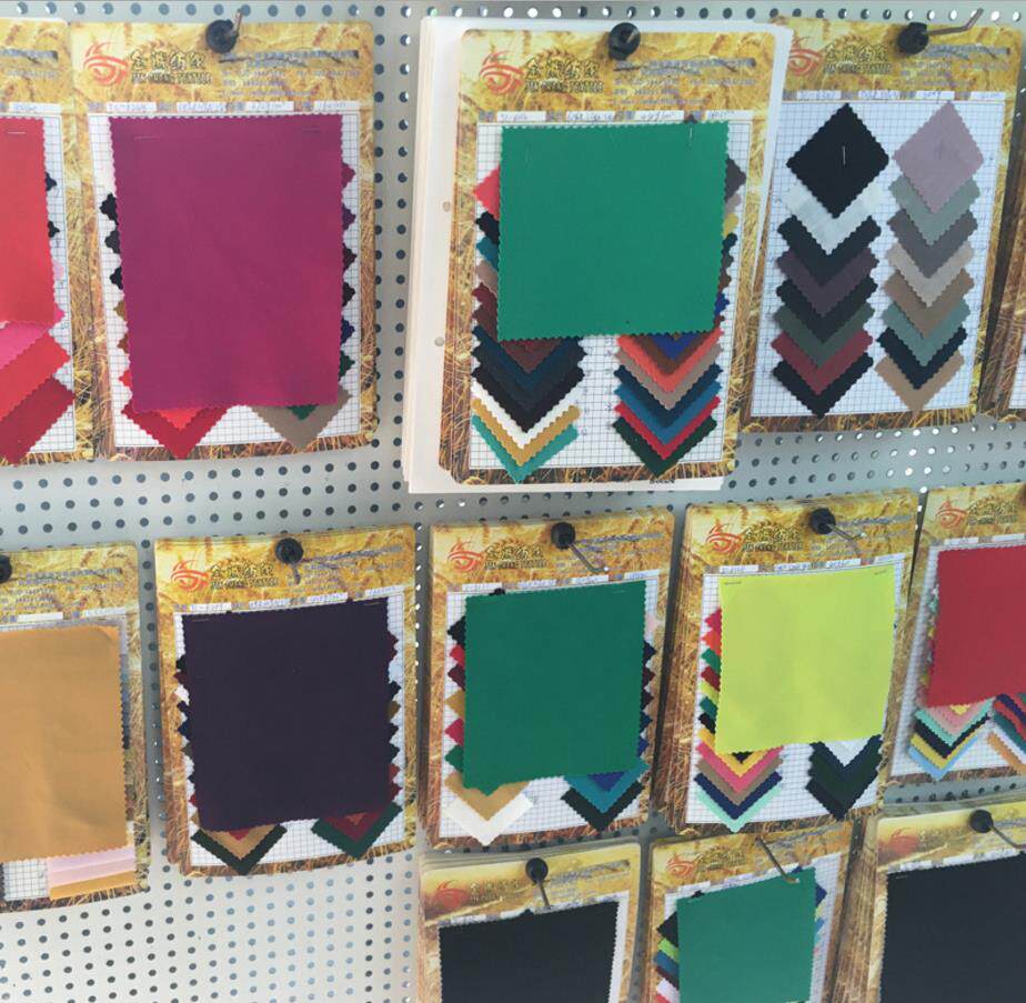 원단 컬러카드 특별사진 제조사 현장 봄 여름 가을 겨울 니트 우븐 탑 팬츠 남성 여성 의류 원단 샘플