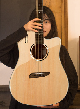 雅马哈音效民谣吉他f310初学者单板男女fg800专用新手入门木吉他