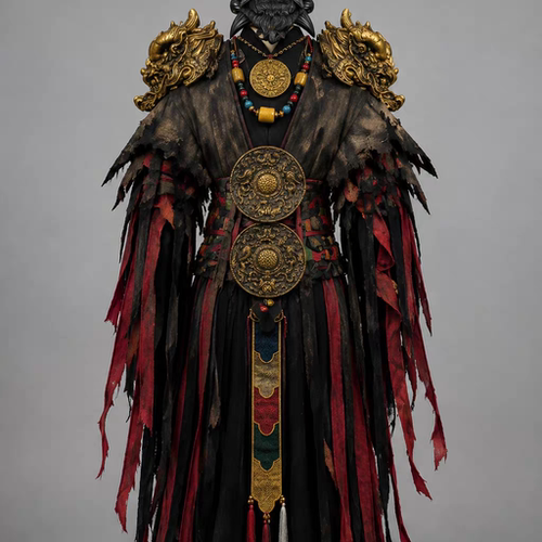 大祭司演出服景区巡演原始人乐园互动NPC演出服