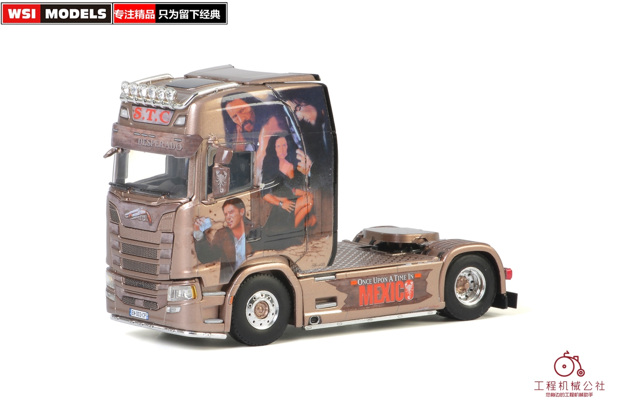 WSI 1:50斯堪尼亚SCANIA CS20H 4x2卡车合金静态车模 STC 01-2670