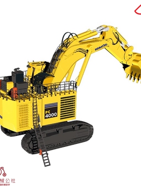 NZG 1:50KOMATSU 小松 PC4000标准黄矿山挖掘机合金模型 反铲9331