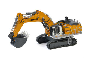 WSI 1:50 LIEBHERR R9150B挖掘机合金工程车模型标准黄色64-2003