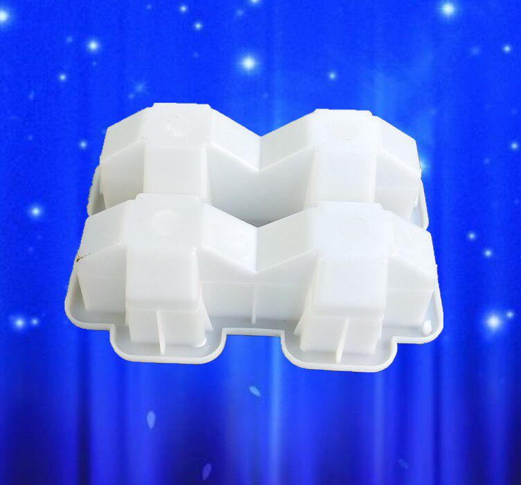 25x19x8人行道彩砖塑料模具公路市政停车坪西班牙植草砖井字塑模