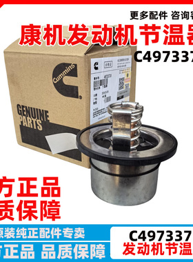 原厂东风康明斯发动机节温器芯4973373 4318197 4318198