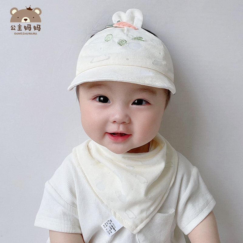 婴幼儿宝宝春夏胎帽透气凉帽