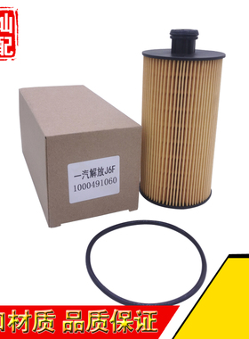 1000491060机油滤清器适配J6F虎VN潍柴WP2.3N/WP3N机油滤纸芯