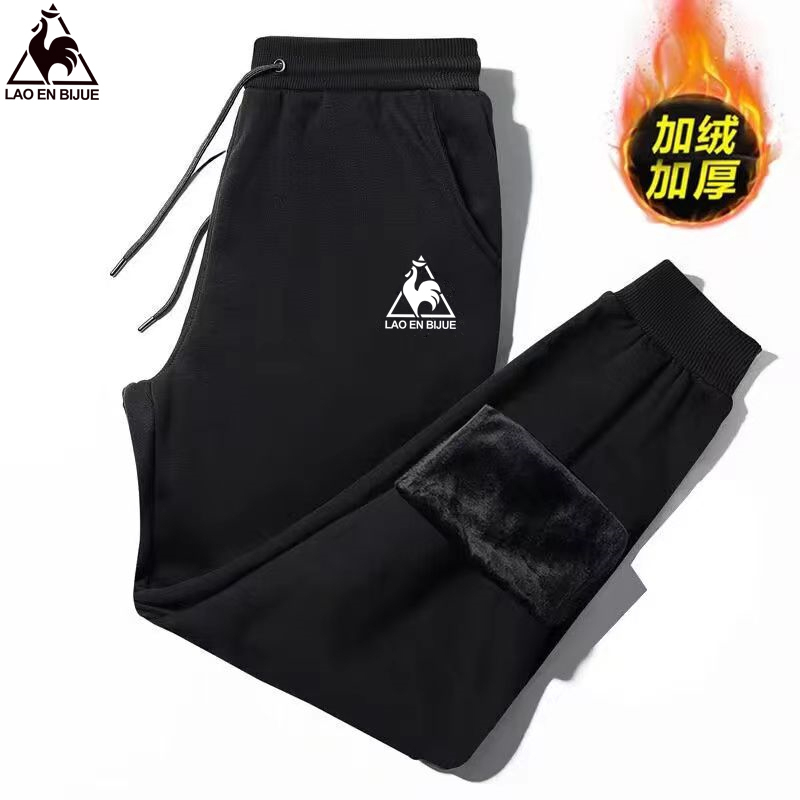 法国公鸡秋冬纯棉男士休闲裤卫裤