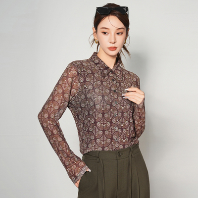 CanterKitten长袖印花衬衫