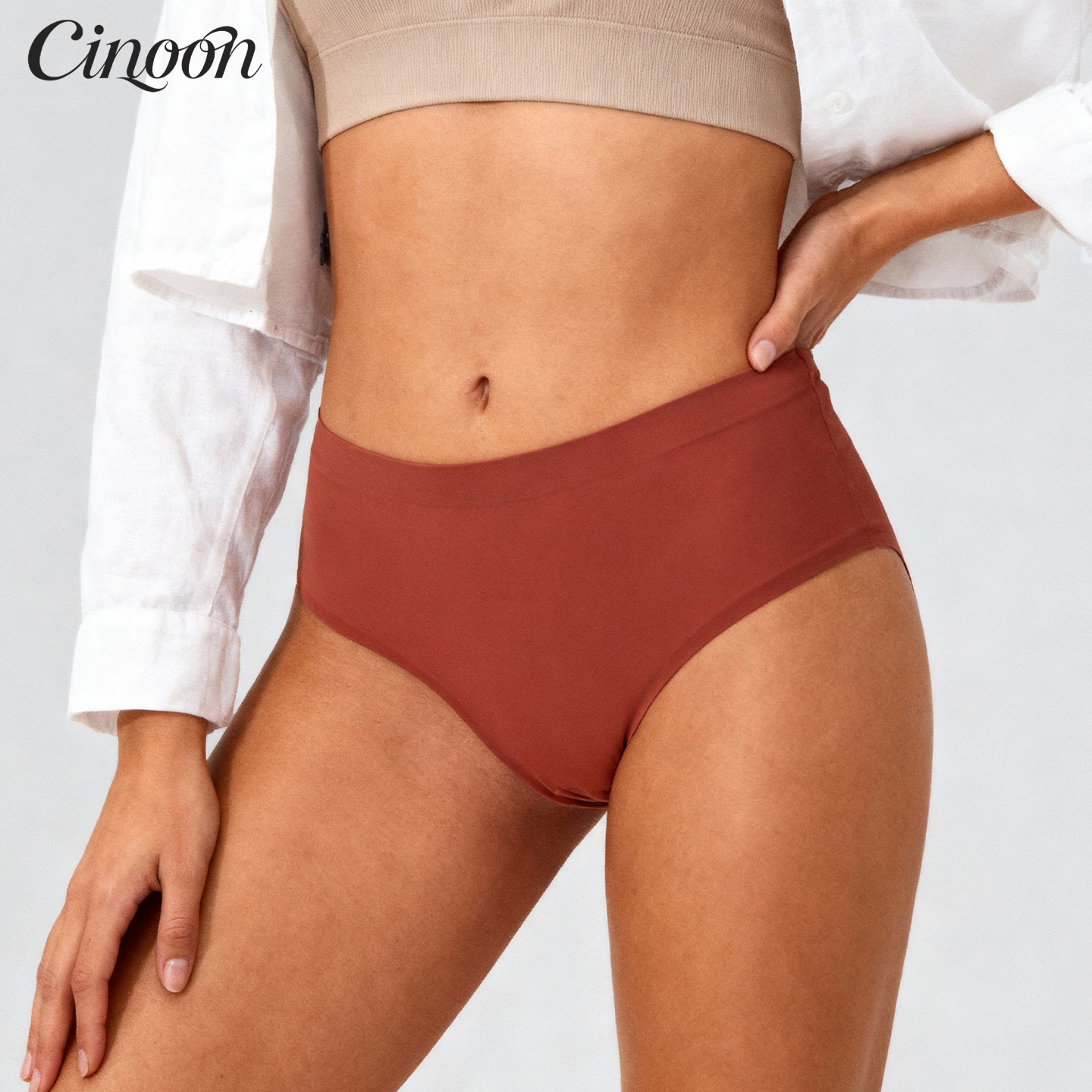 CINOON欧美冰丝无痕女三角裤