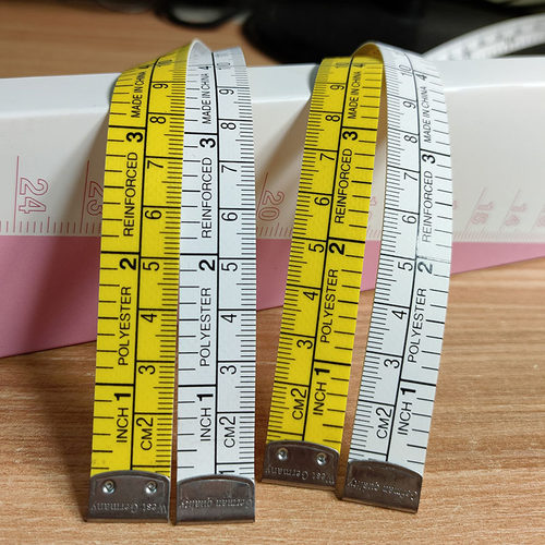 公英制八格英寸尺子裁缝尺皮尺