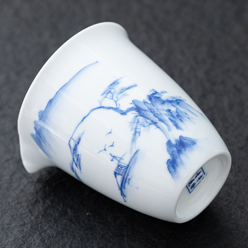 手绘公道杯茶漏杯公杯茶海分茶器