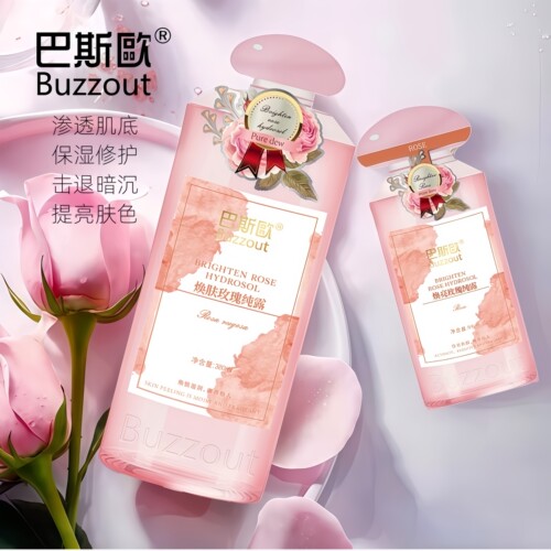 补水保湿舒敏焕亮修护玫瑰纯露