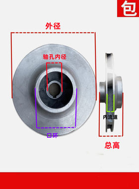 ISG/ISW管道离心泵叶轮大全连接盖支架铸铁原厂通用水泵配件维修