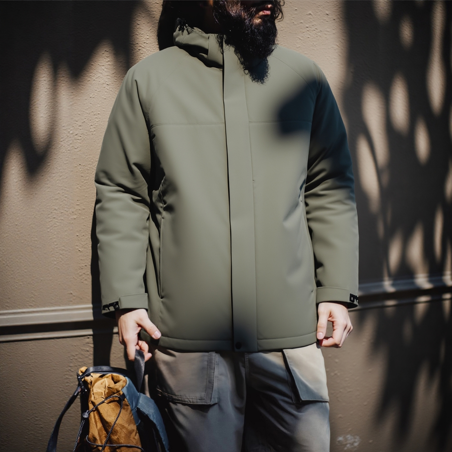 户外三合一可拆卸鹅绒羽绒服冬季