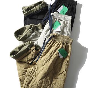 男冬季 宽松休闲裤 加棉保暖工装 外贸男裤 裤 户外运动机能外穿薄棉裤